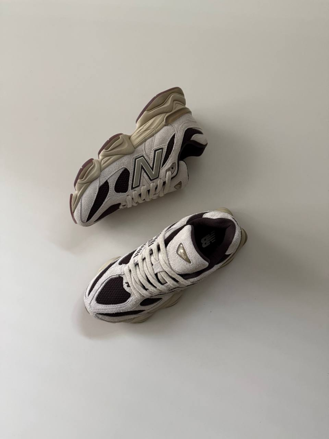 NEW BALANCE SYDNEY MCLAUGHLIN-LEVRONE X 9060 'LINEN BLACK COFFEE'