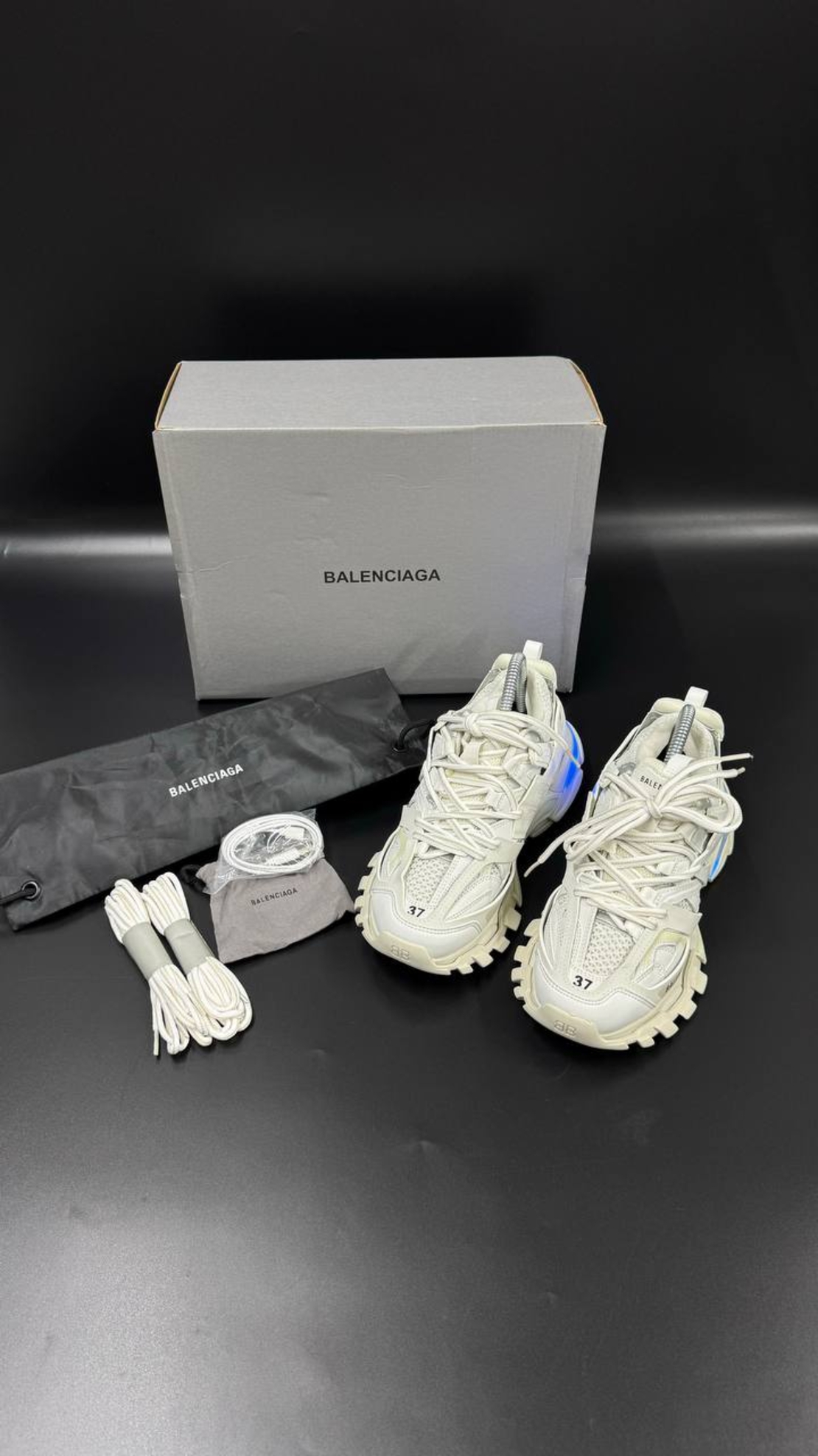 Balenciaga Track LED ''White''