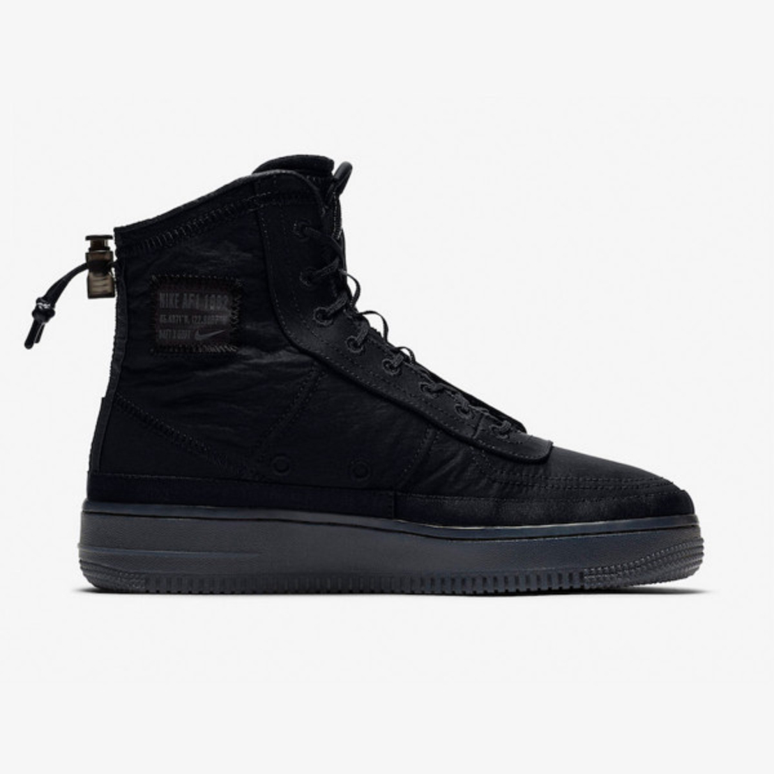 Air Force 1 High Shell 'Black”