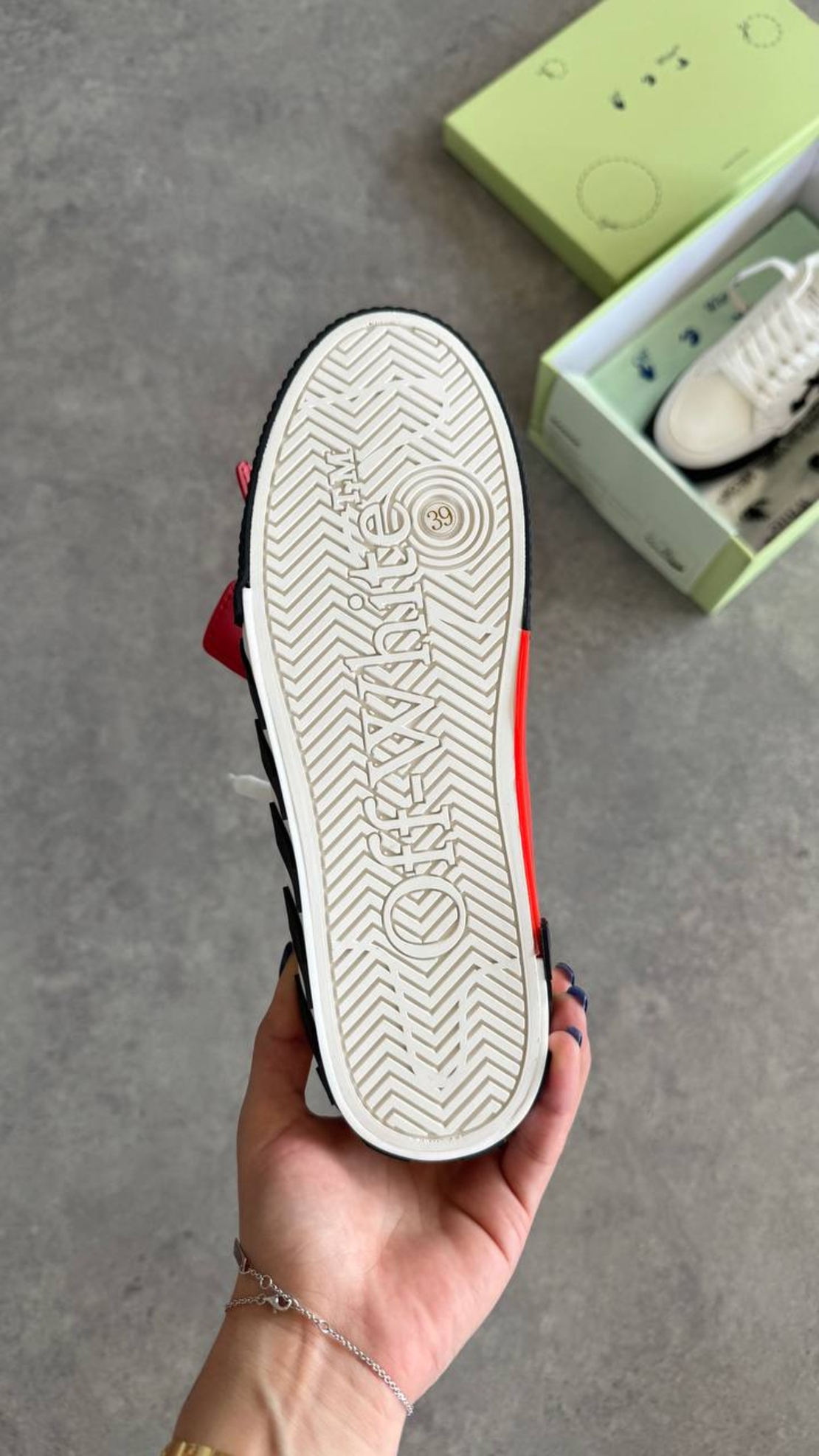 Off-White Canvas Low-Top “White”
