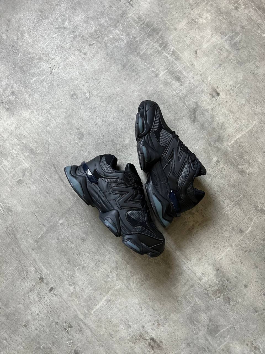 New Balance 9060 “Triple Black Leather”