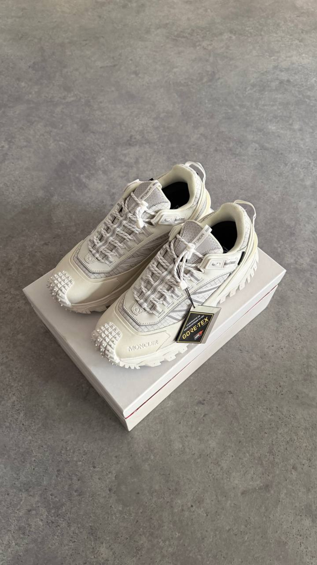 Moncler Trailgrip GTX “White/Blue”