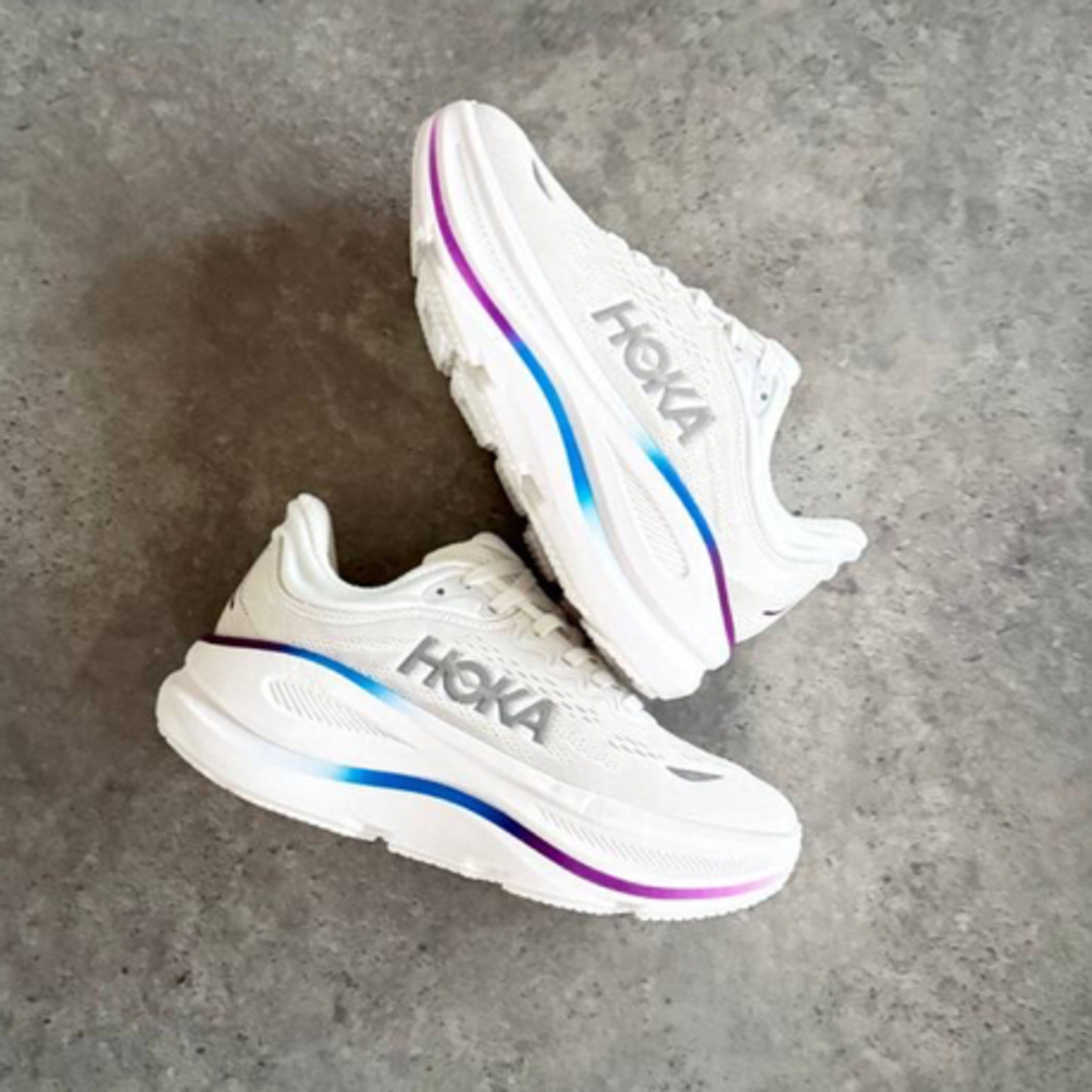 Hoka Bondi White