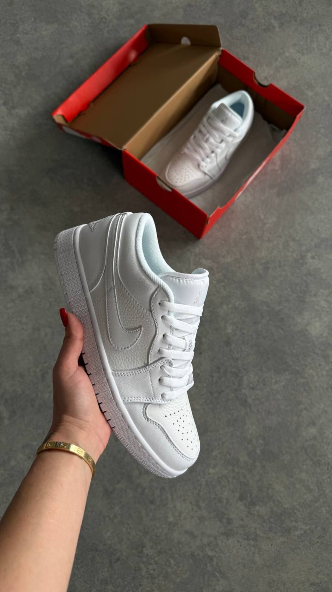 Air Jordan 1 Low “Triple White”