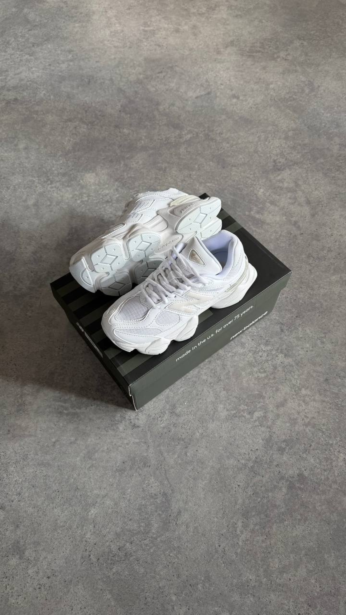 New Balance 9060 “Triple White”