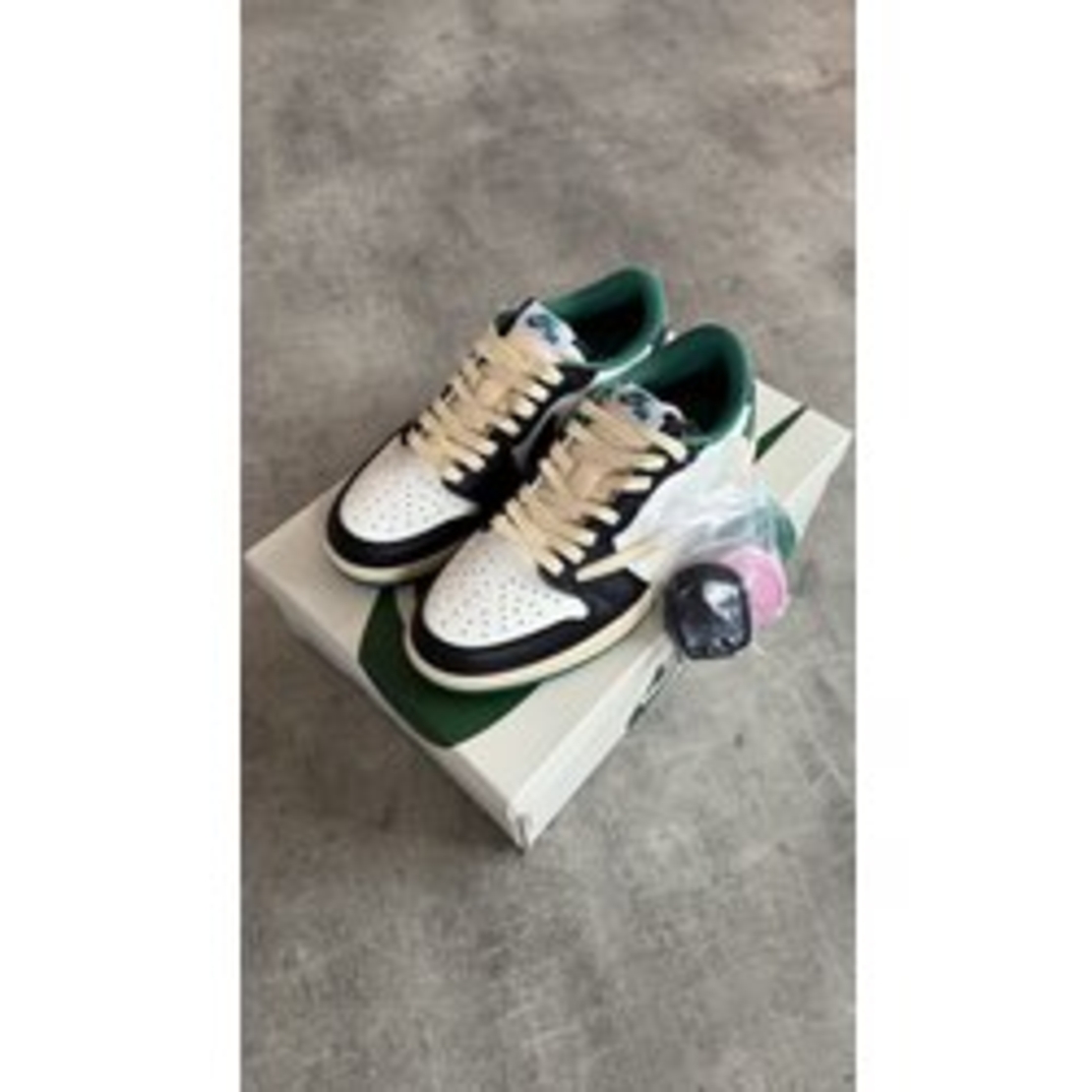 Air Jordan 1 Low Travis Scott Fragment  “Green”