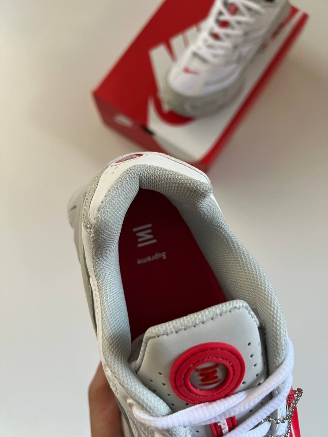 Nike Supreme x Shox Ride 2 'White'