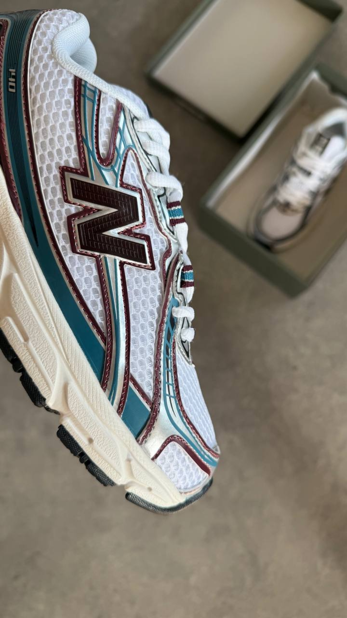 New Balance 740 “Sea Salt Plum Brown”
