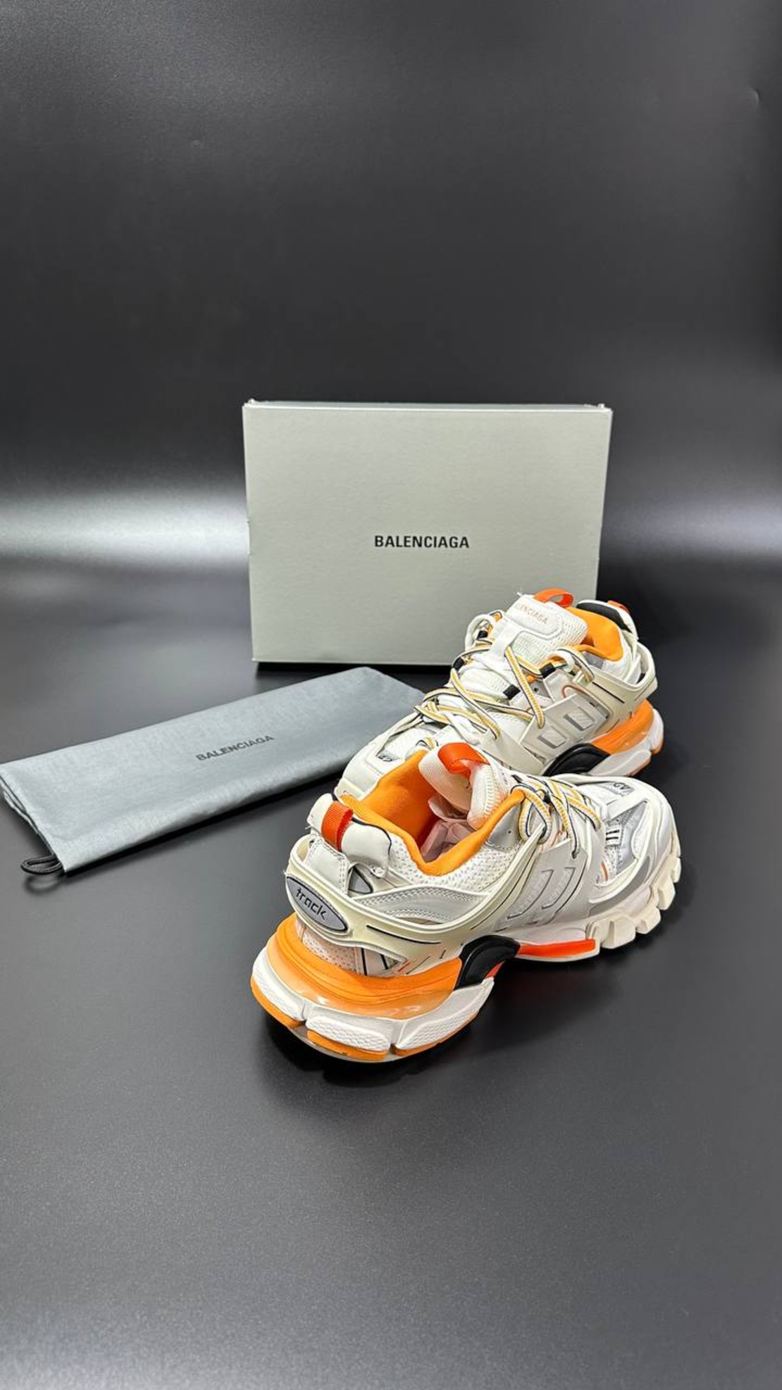 Balenciaga Track ''White\Orange''