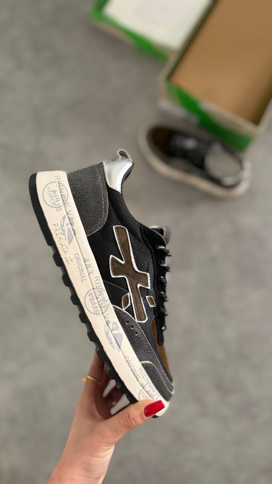 Premiata Mick 483 Tactical Earth