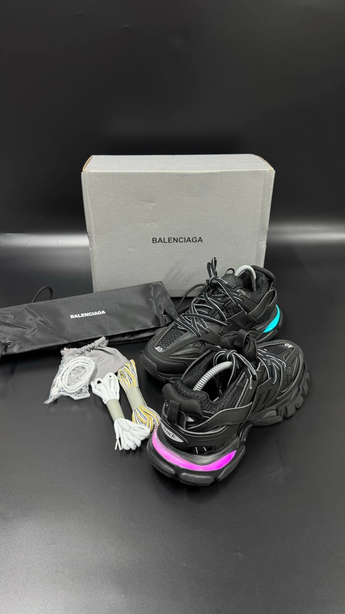 Balenciaga Track LED ''BLACK''