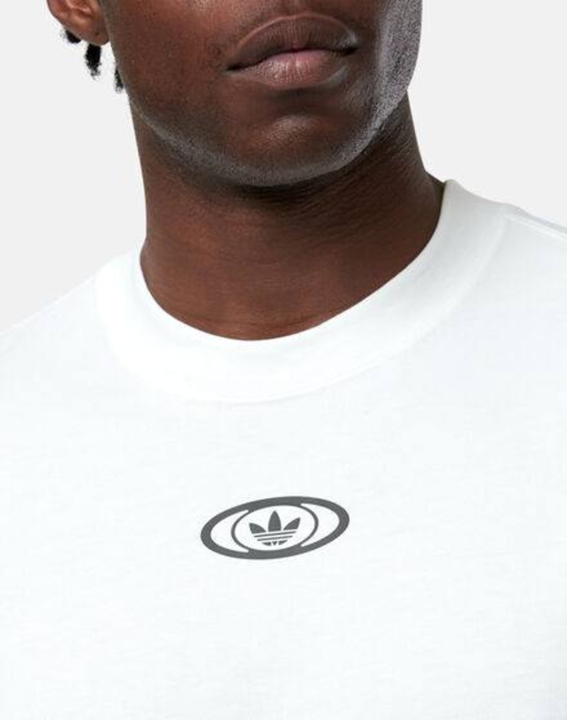 Adidas Originals Hyperpop Graphic T-Shirt – White/Blue