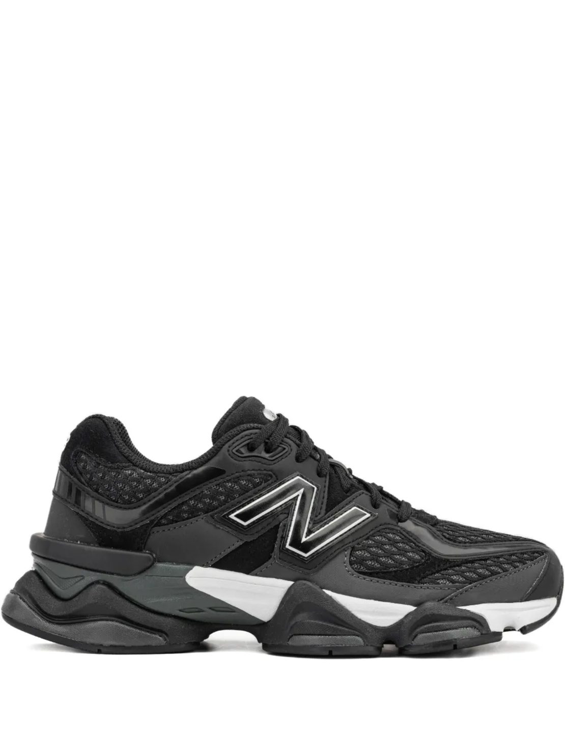New Balance 9060 Shoe Palace Black Silver