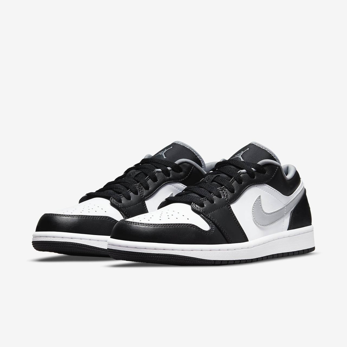 Air Jordan 1 Low 'Black White Particle Grey'
