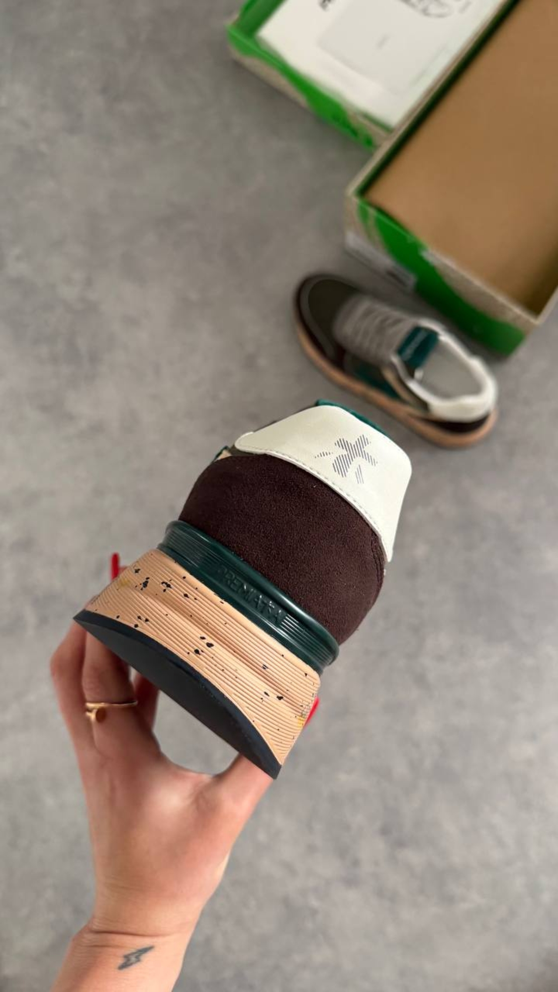 Premiata Mick “Green Shadow” Street Edition