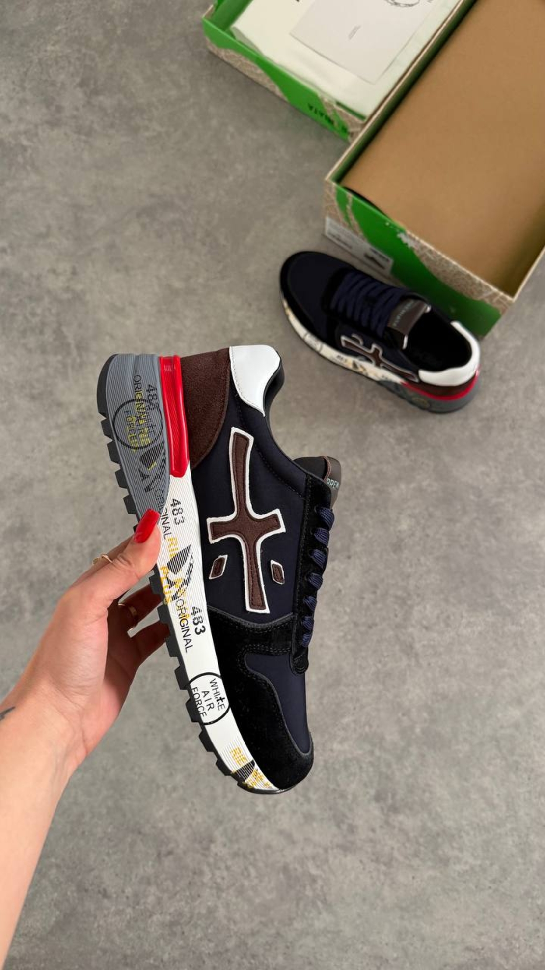 Premiata Mick “Dark Navy” Street Edition