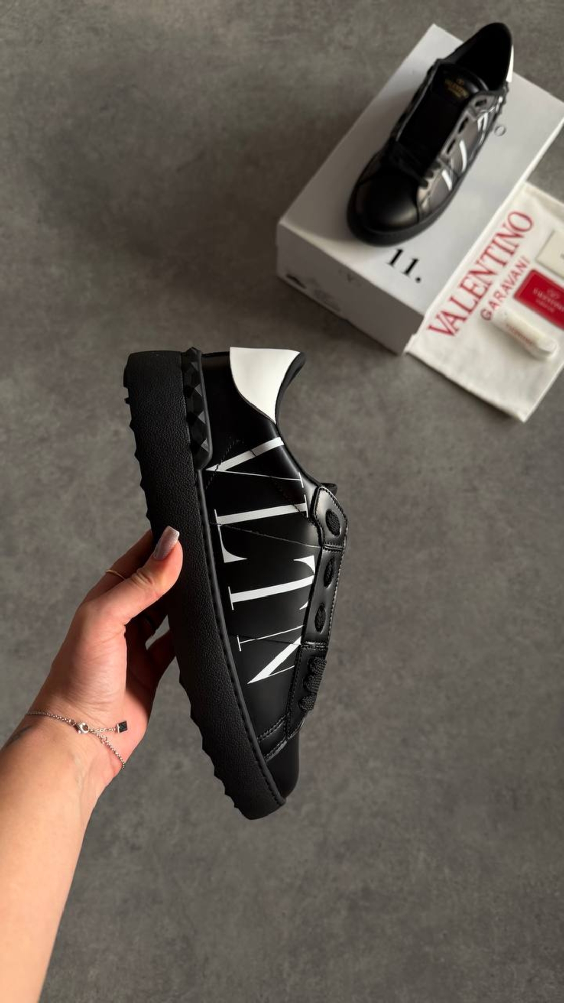 Valentino Garavani Open Low-Top “VLTN Black/White”