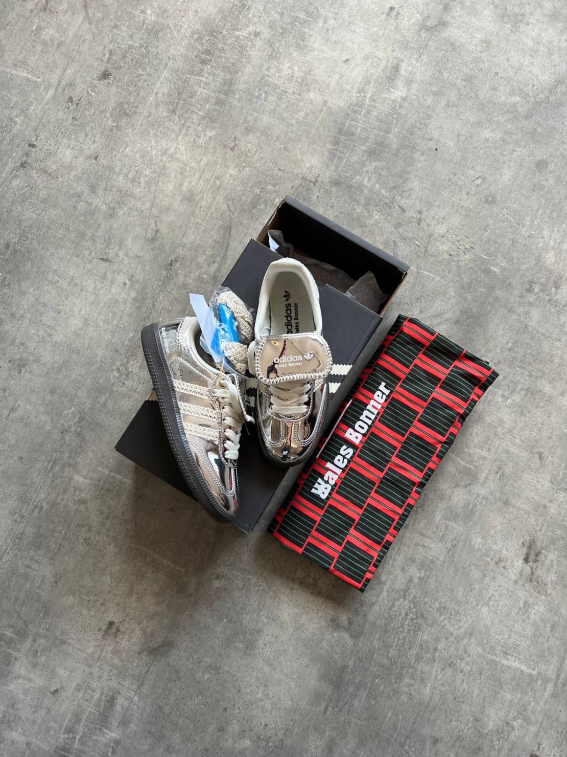 Adidas Samba X Wales Bonner ''Silver''