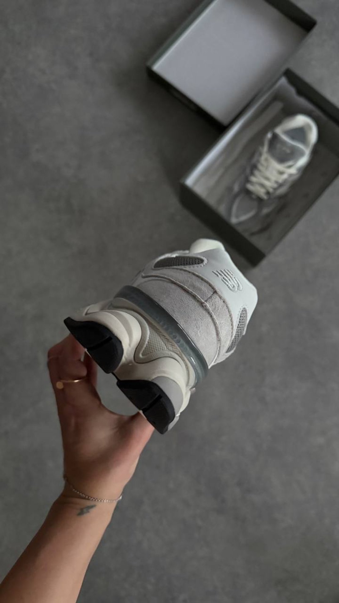 New Balance 9060 Slate Grey Raincloud