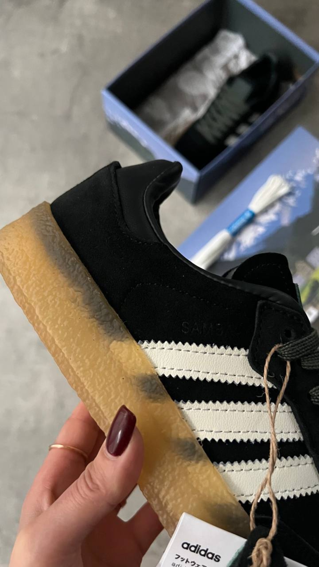 Samba X Clarks Black Green