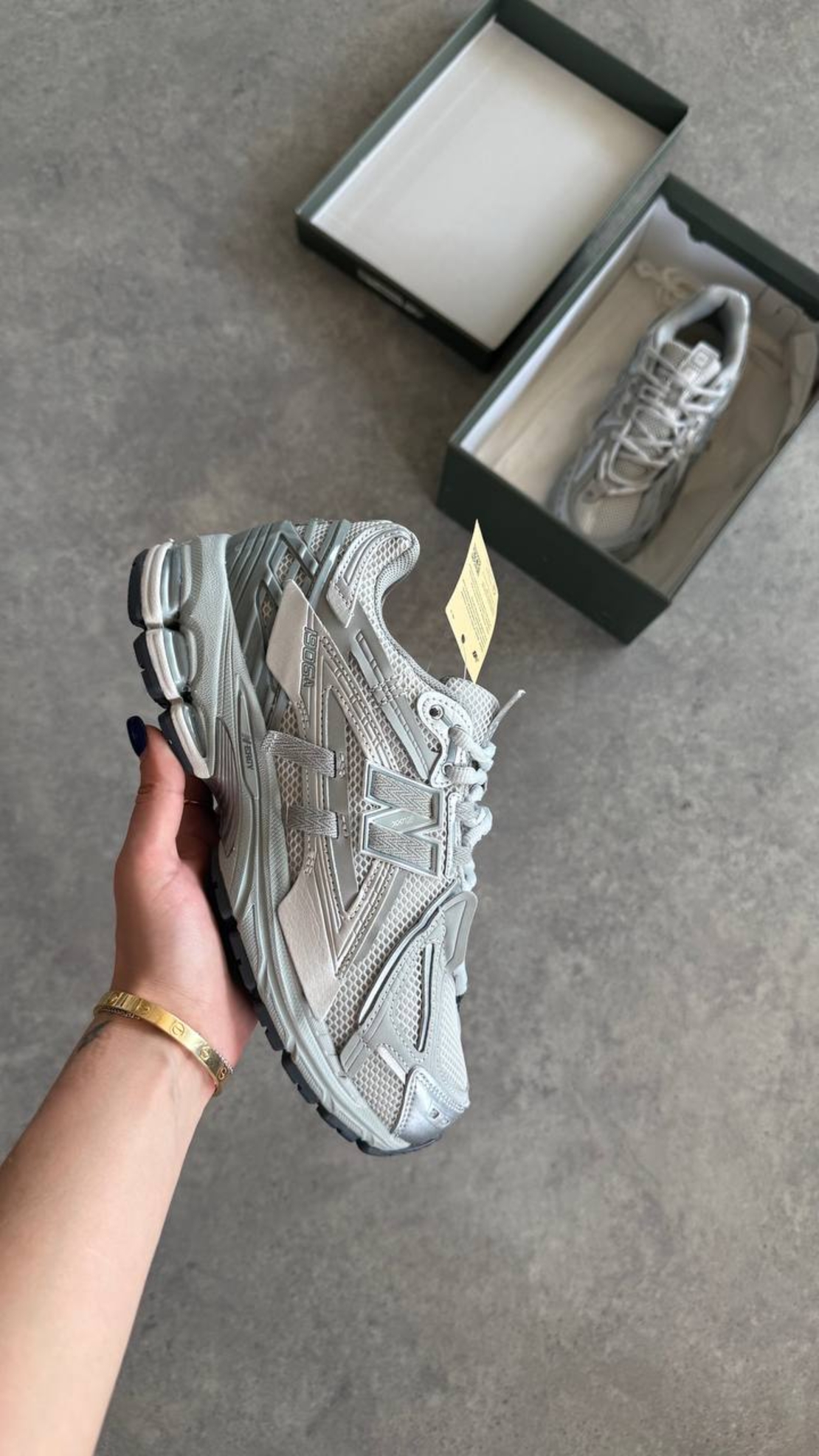 New Balance 1906A “Concrete Silver”