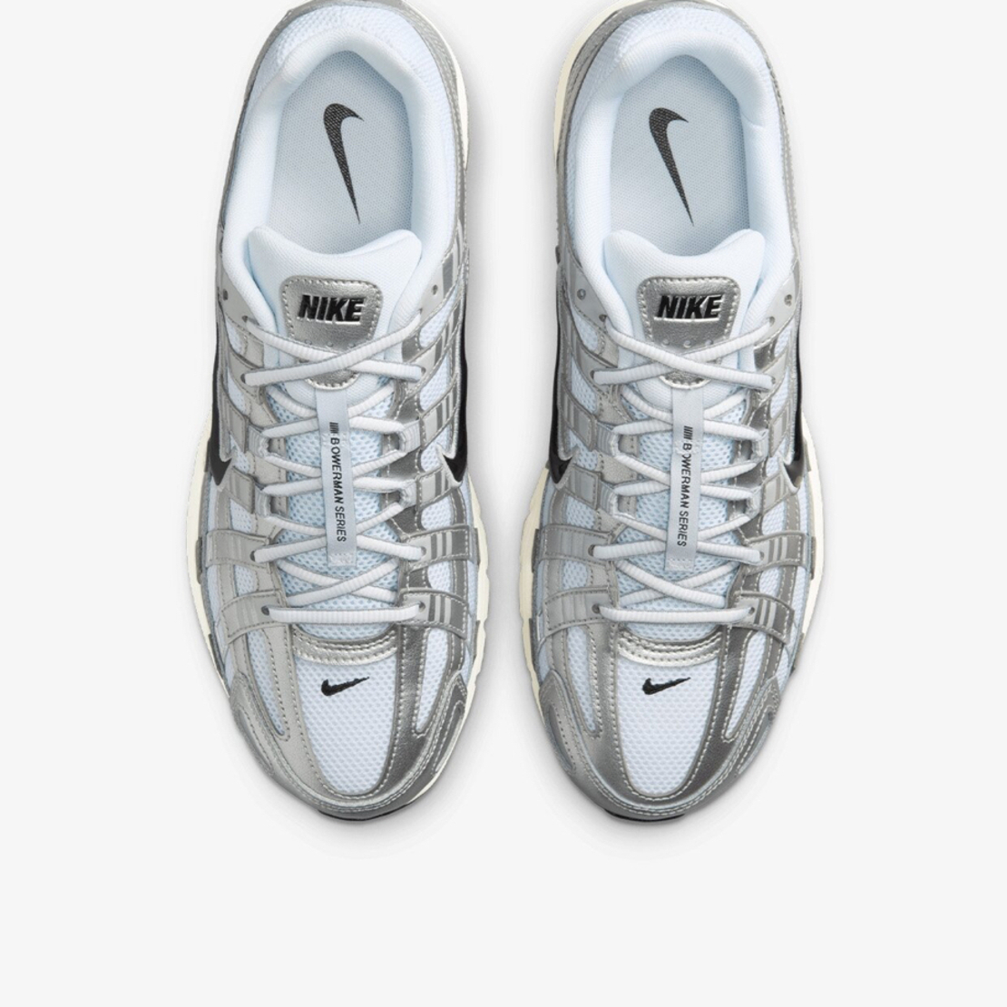 Nike P-6000 White/Silver/Black