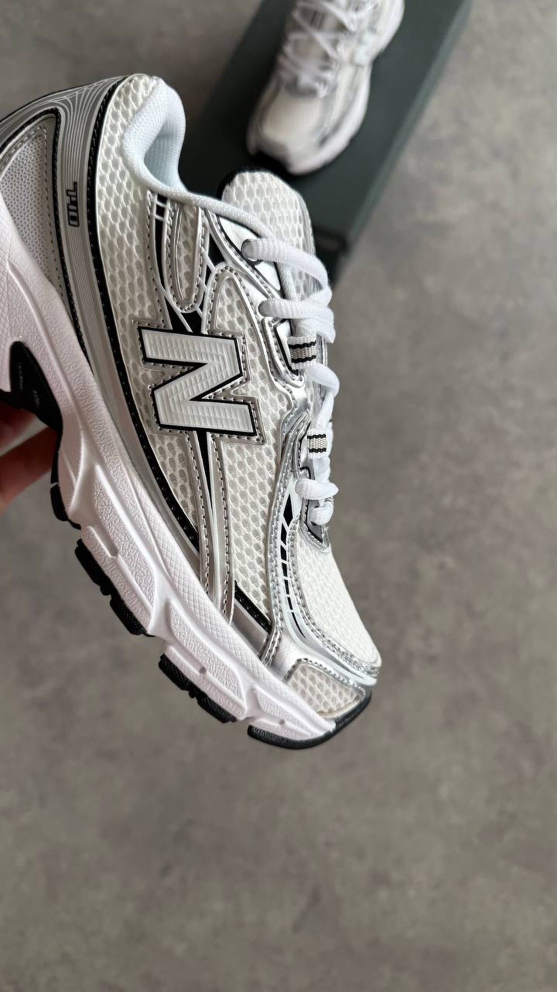 New Balance 740 “Silver White Black”