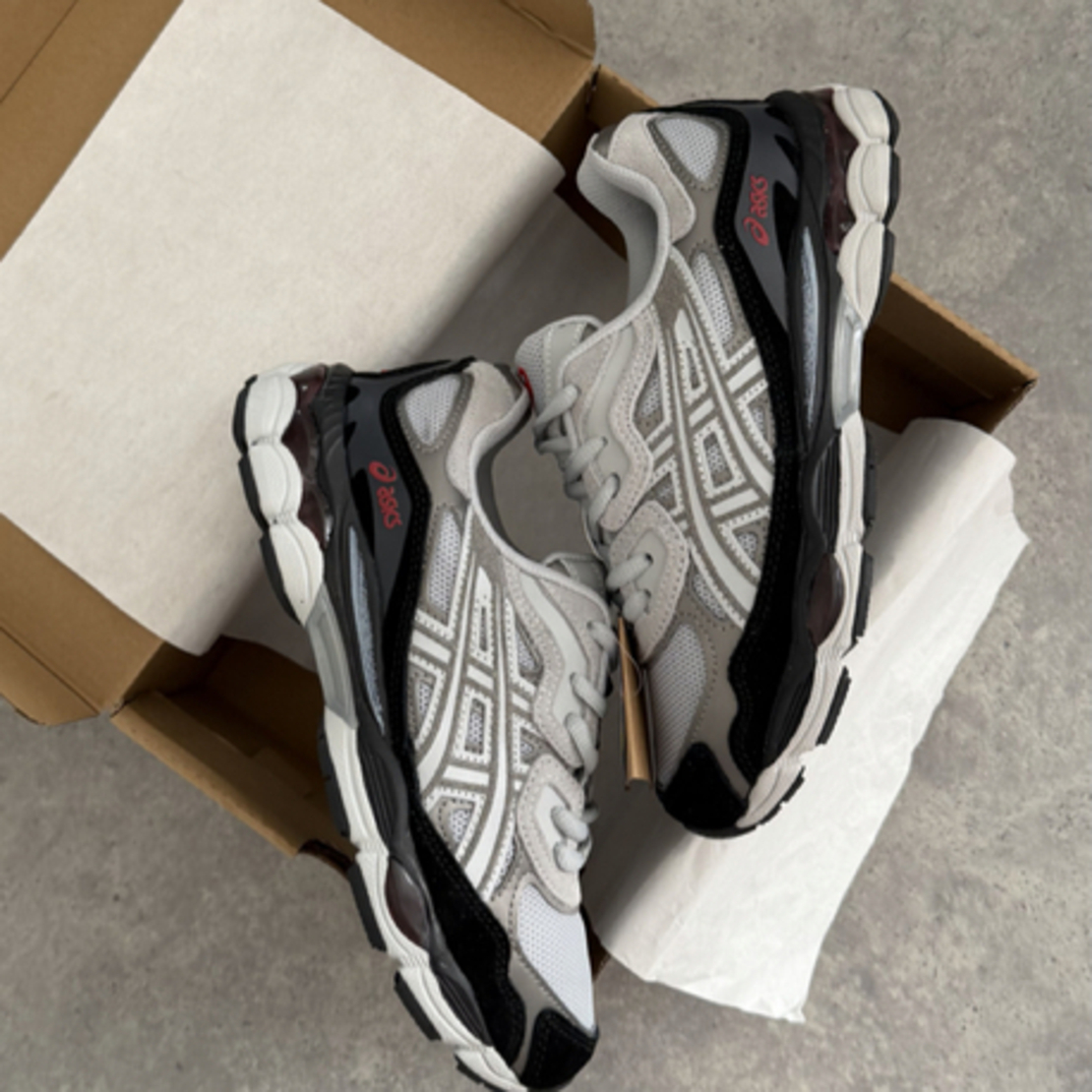 Gel Nyc Gravel Black