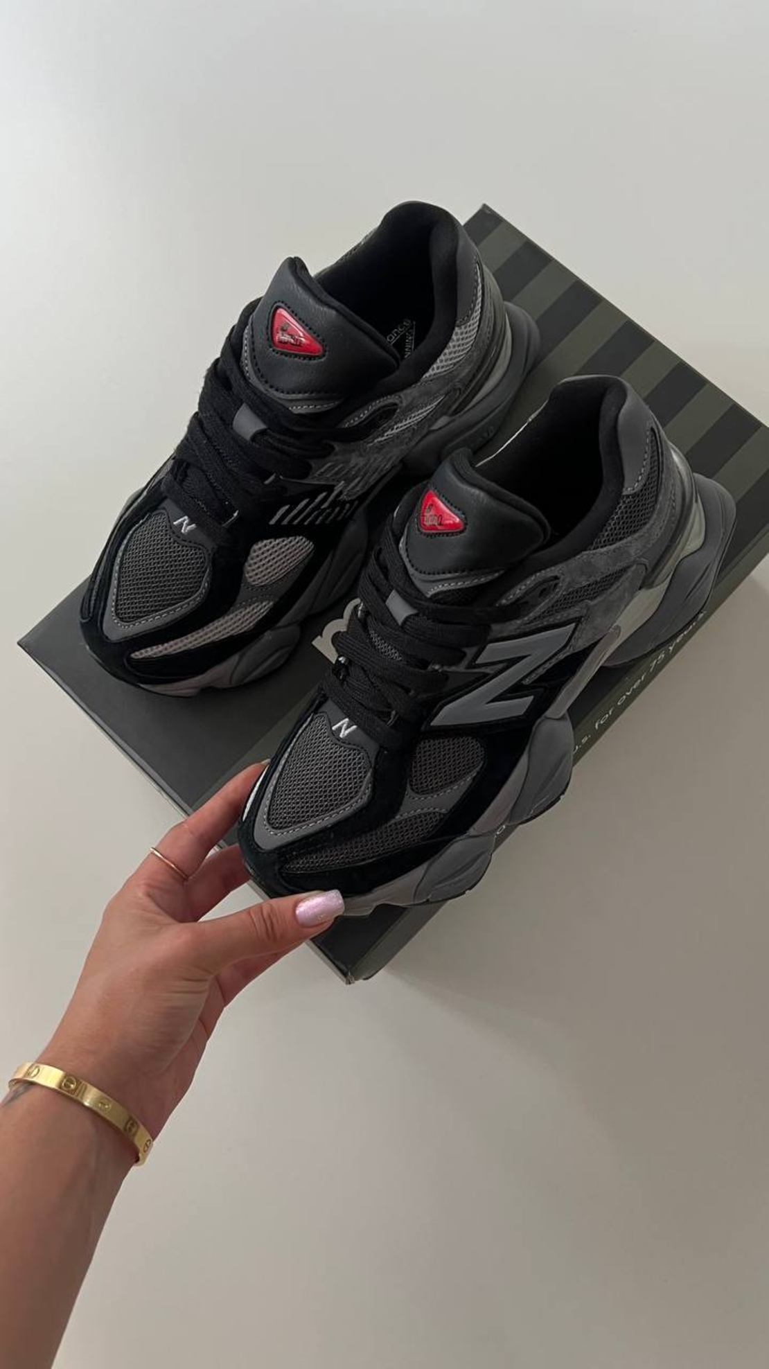 New Balance 9060 “Black / Castlerock Grey”