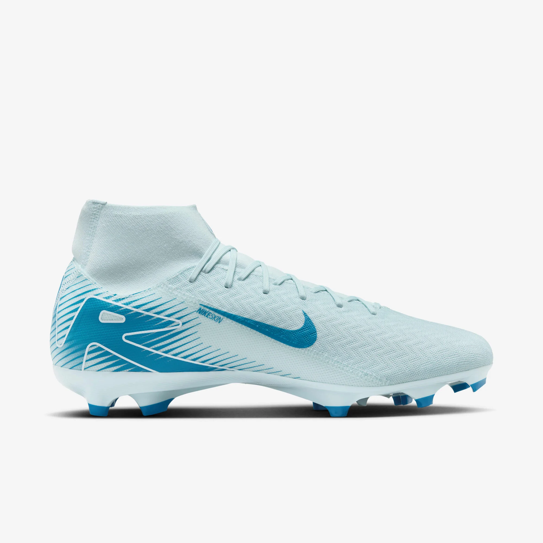 Nike Zoom Mercurial Superfly 9 Pro FG Firm Ground High-Top Blue
