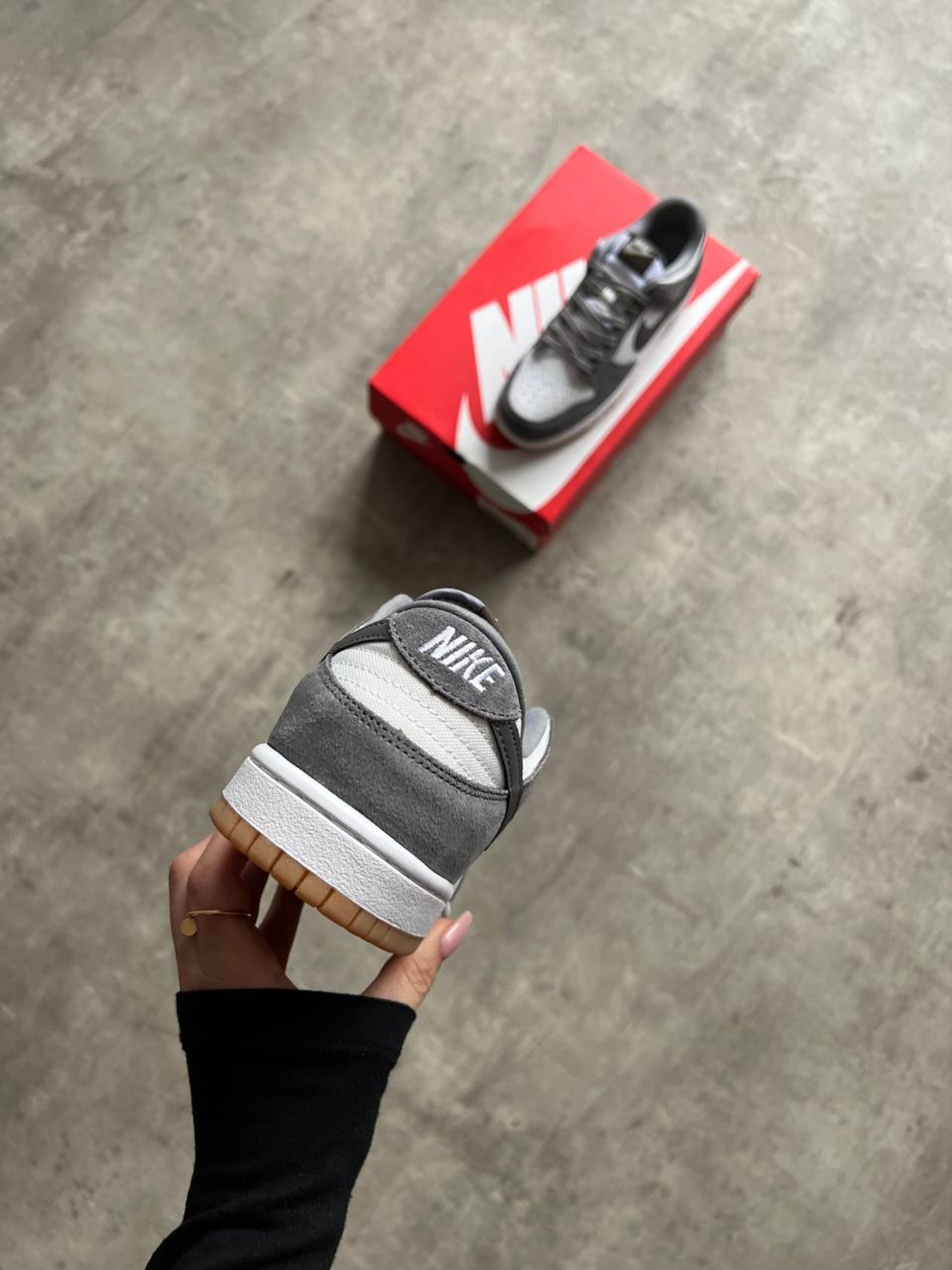 Dunk Low ''Suede Grey Gum''