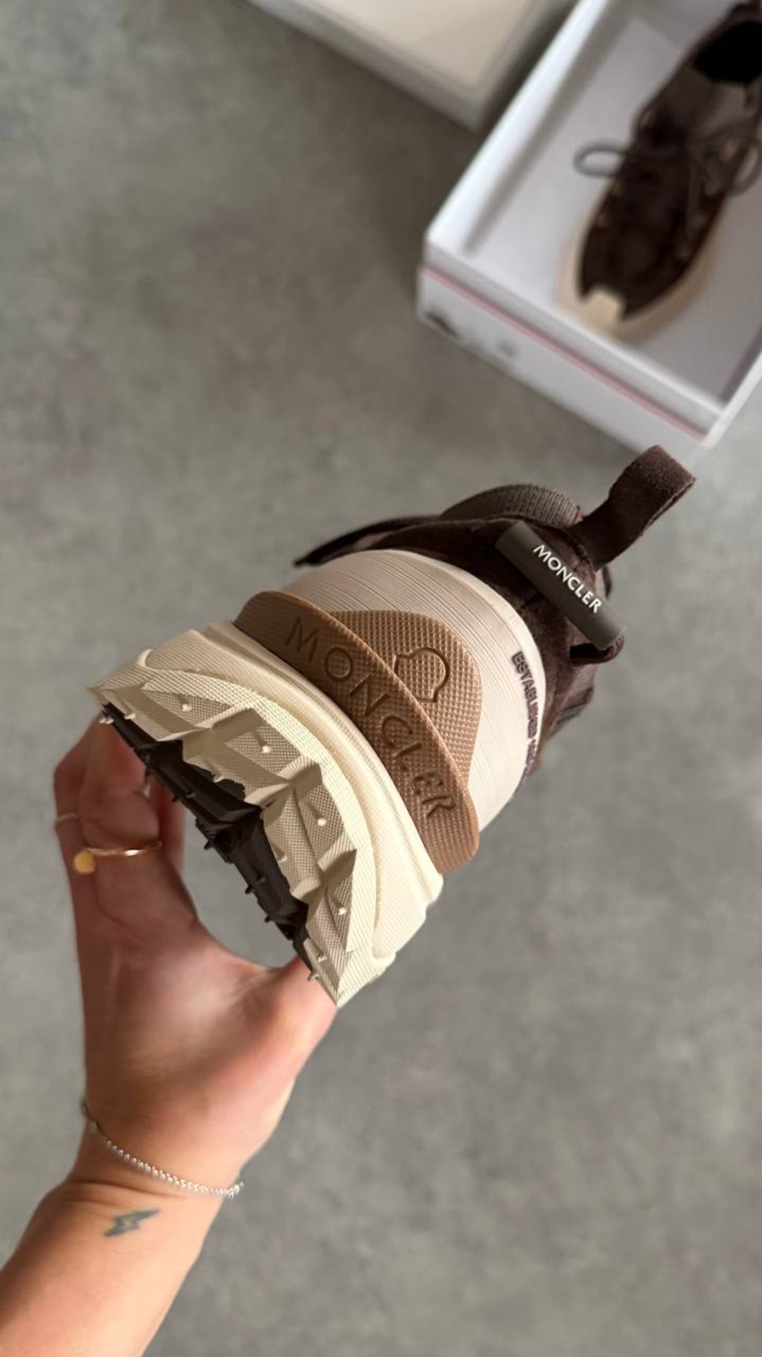 Moncler Trailgrip Lite 2 Low “Brown/Beige”