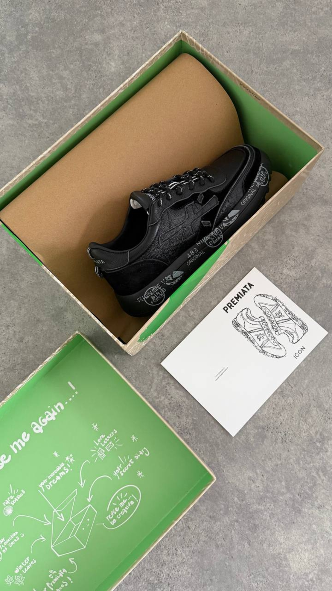 Premiata Mick 483 Stealth Edition