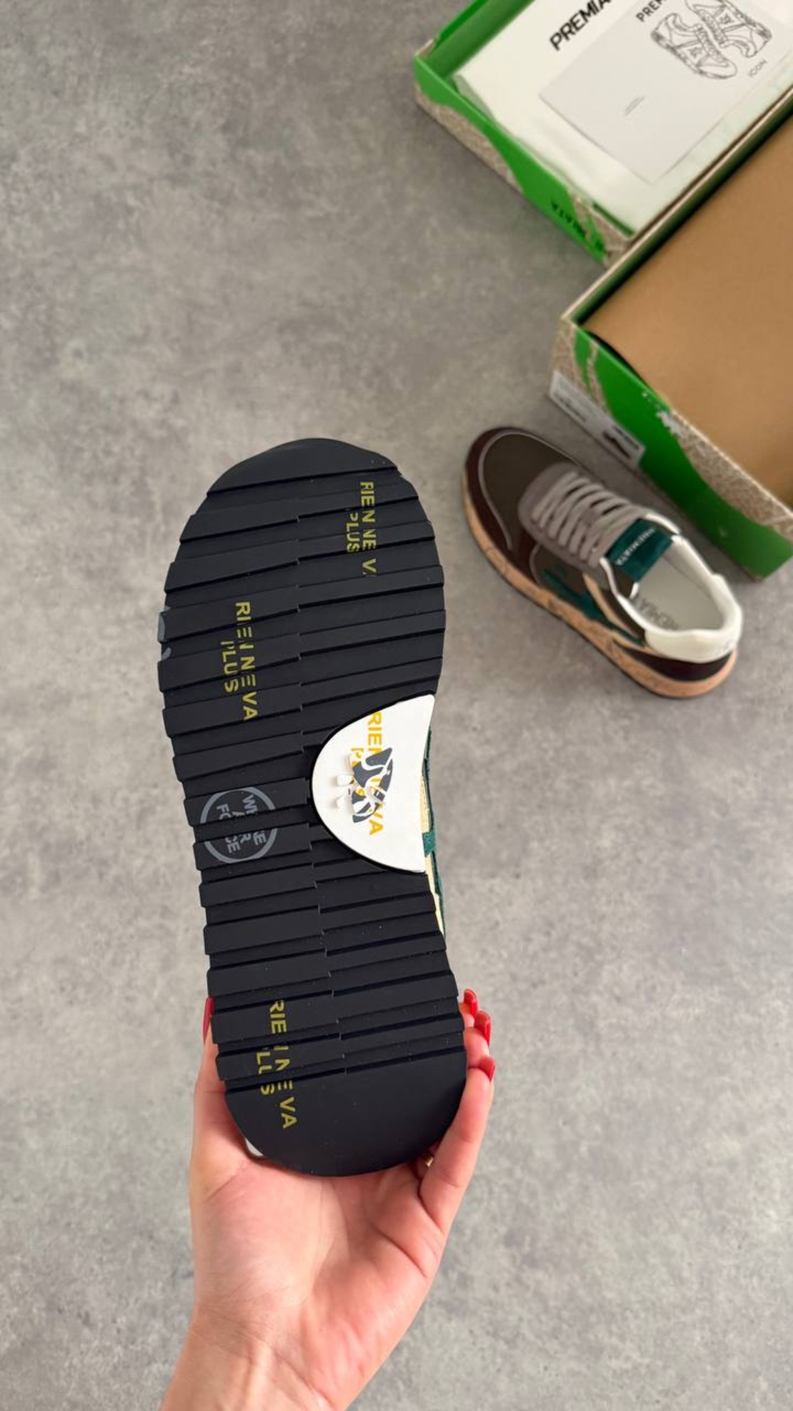 Premiata Mick “Green Shadow” Street Edition