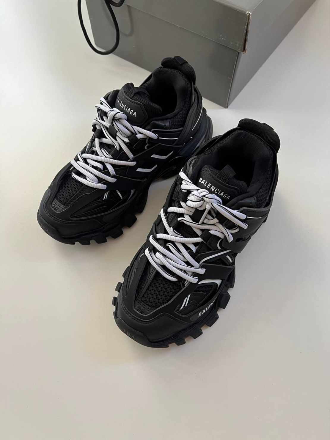 Balenciaga Track ''Black with White Accents''