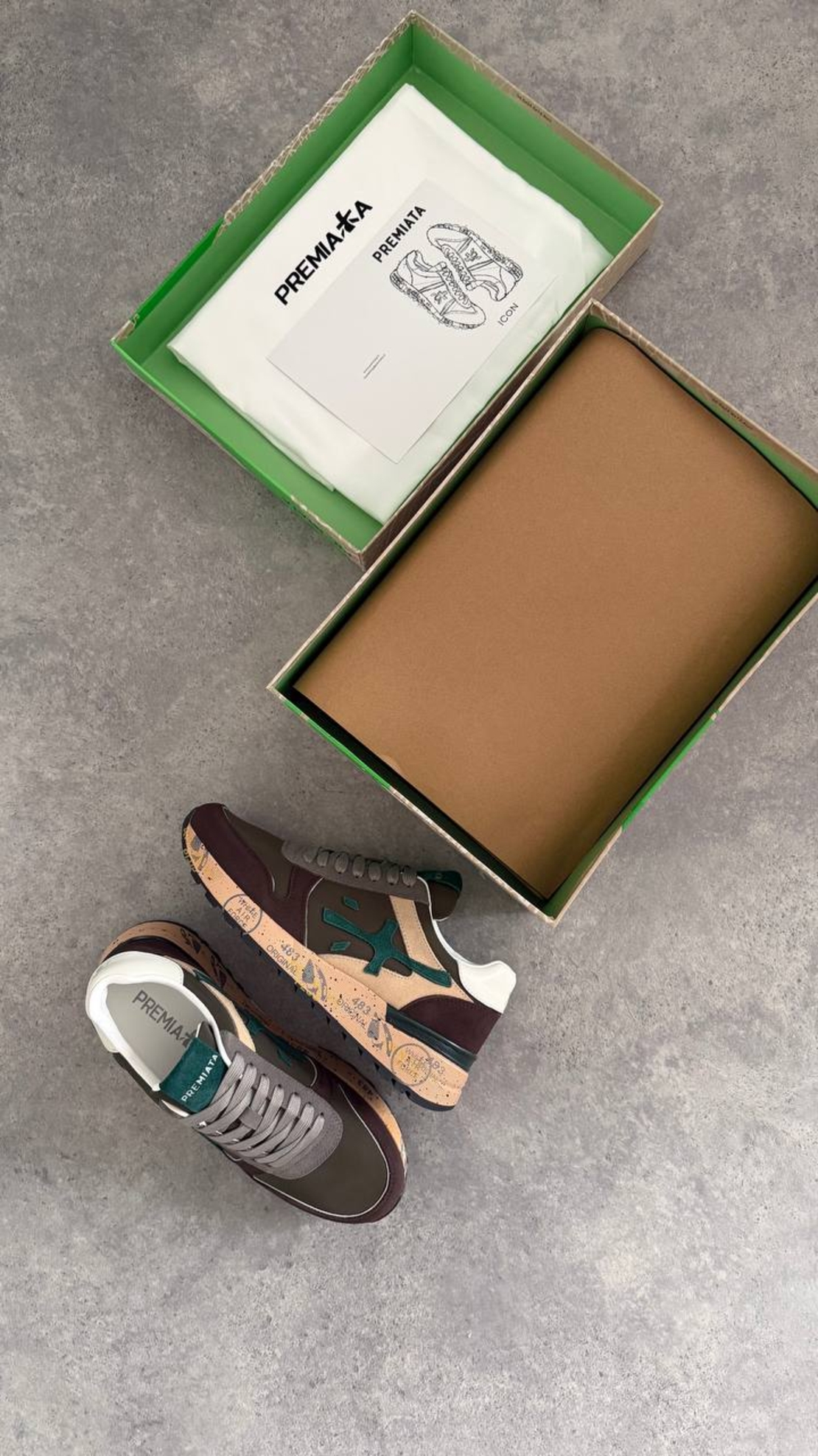 Premiata Mick “Green Shadow” Street Edition