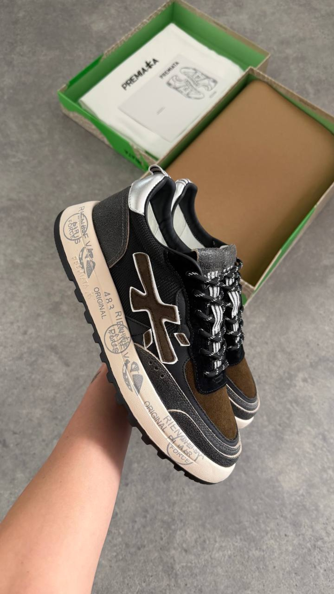 Premiata Mick 483 Tactical Earth