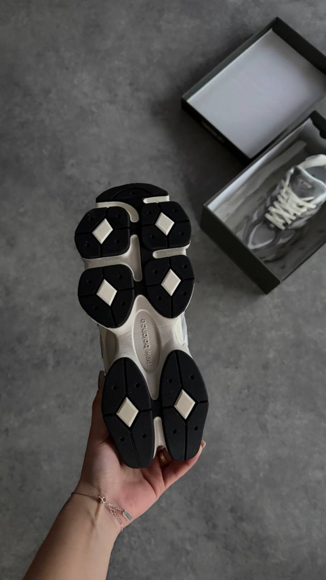 New Balance 9060 Slate Grey Raincloud