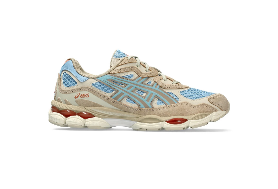 ASICS Gel‑NYC “Harbor Blue / Wood Crepe”