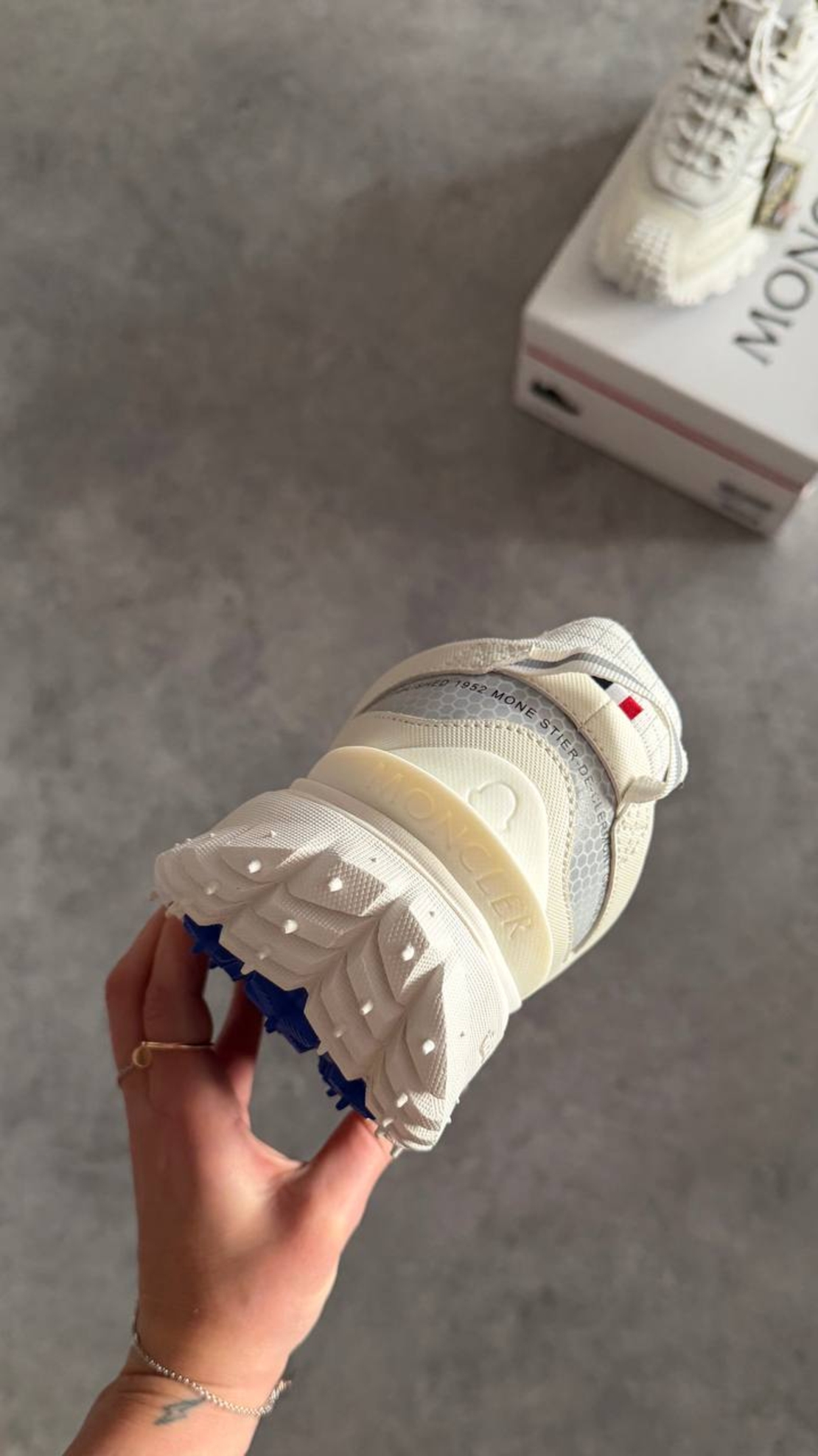 Moncler Trailgrip GTX “White/Blue”