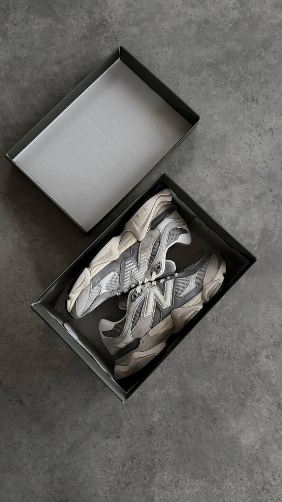 New Balance 9060 Slate Grey Raincloud