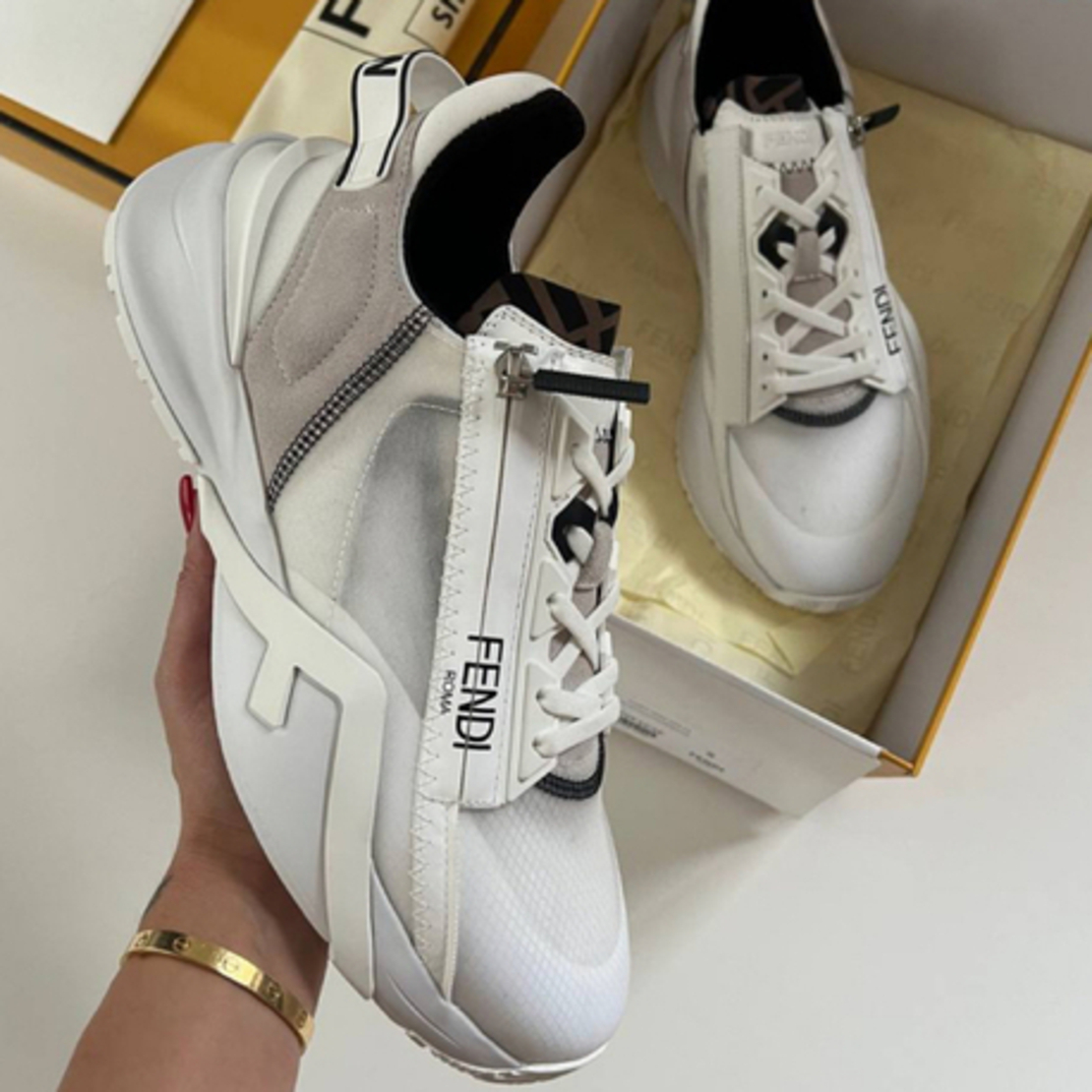 Fendi Sneakers “Premium” Men  “EXTRA İNDİRİMLİ DİP FİYAT”