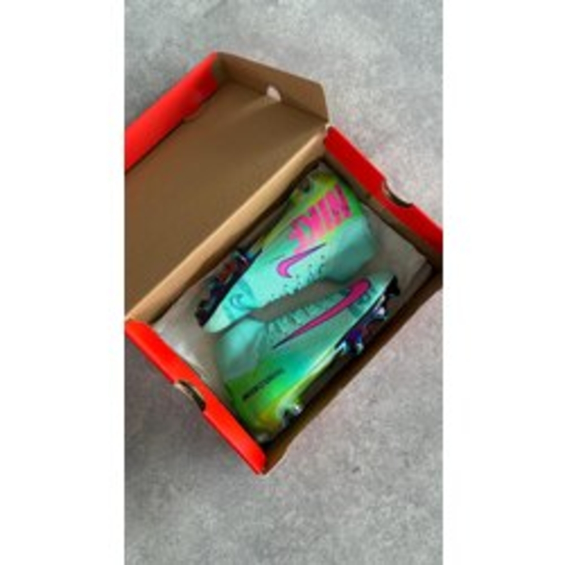 Nike Mercurial Zoom Superfly 9 Elite Fg Erkek yeşil uzun  Futbol Krampon
