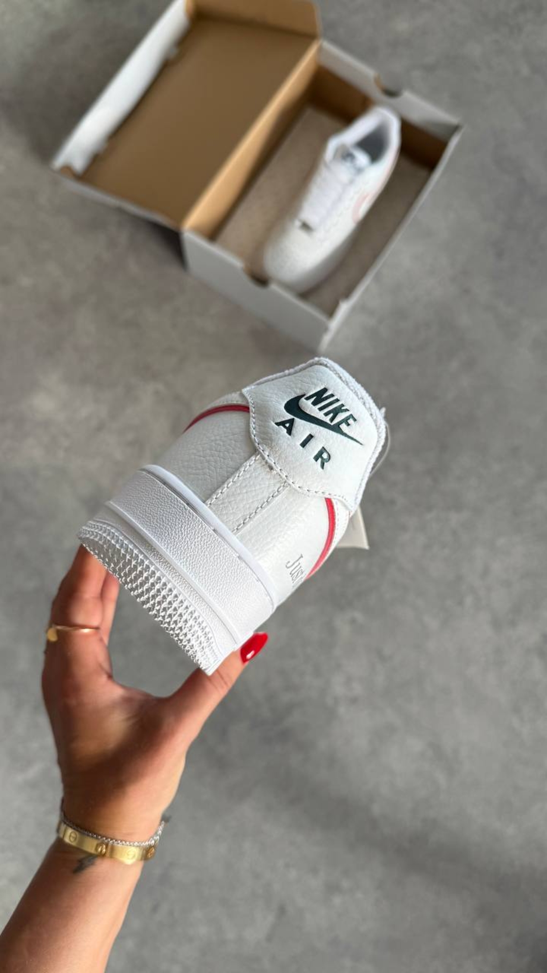 Nike Air Force 1 ’07 “Just Do It” (DQ0791-100)