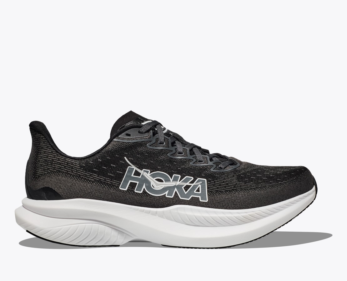 HOKA Mach 6 MEN – Black/White