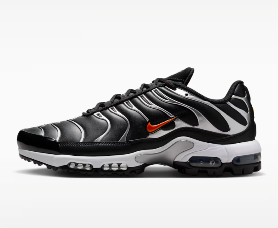 Air Max Plus Tn Black Dark Grey Hyper Crimson