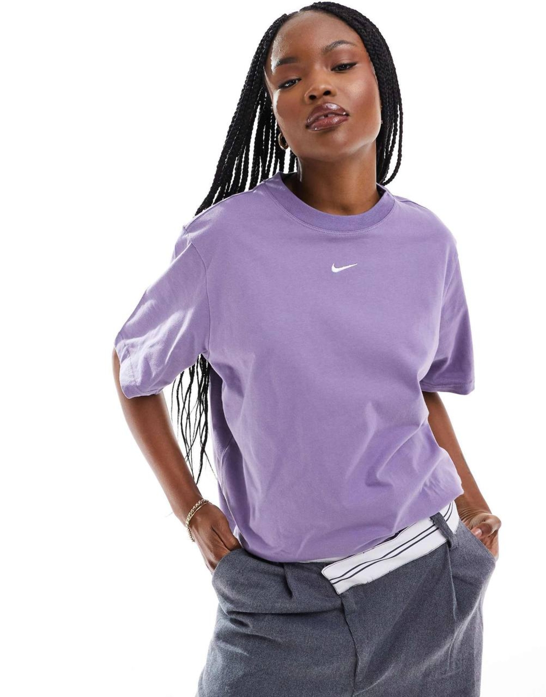 Nike Sportswear Essential Women's T-Shirt - Purple