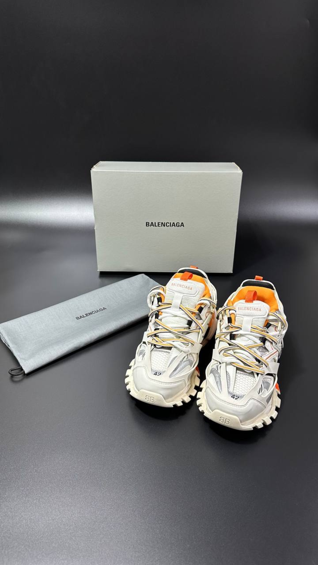 Balenciaga Track ''White\Orange''