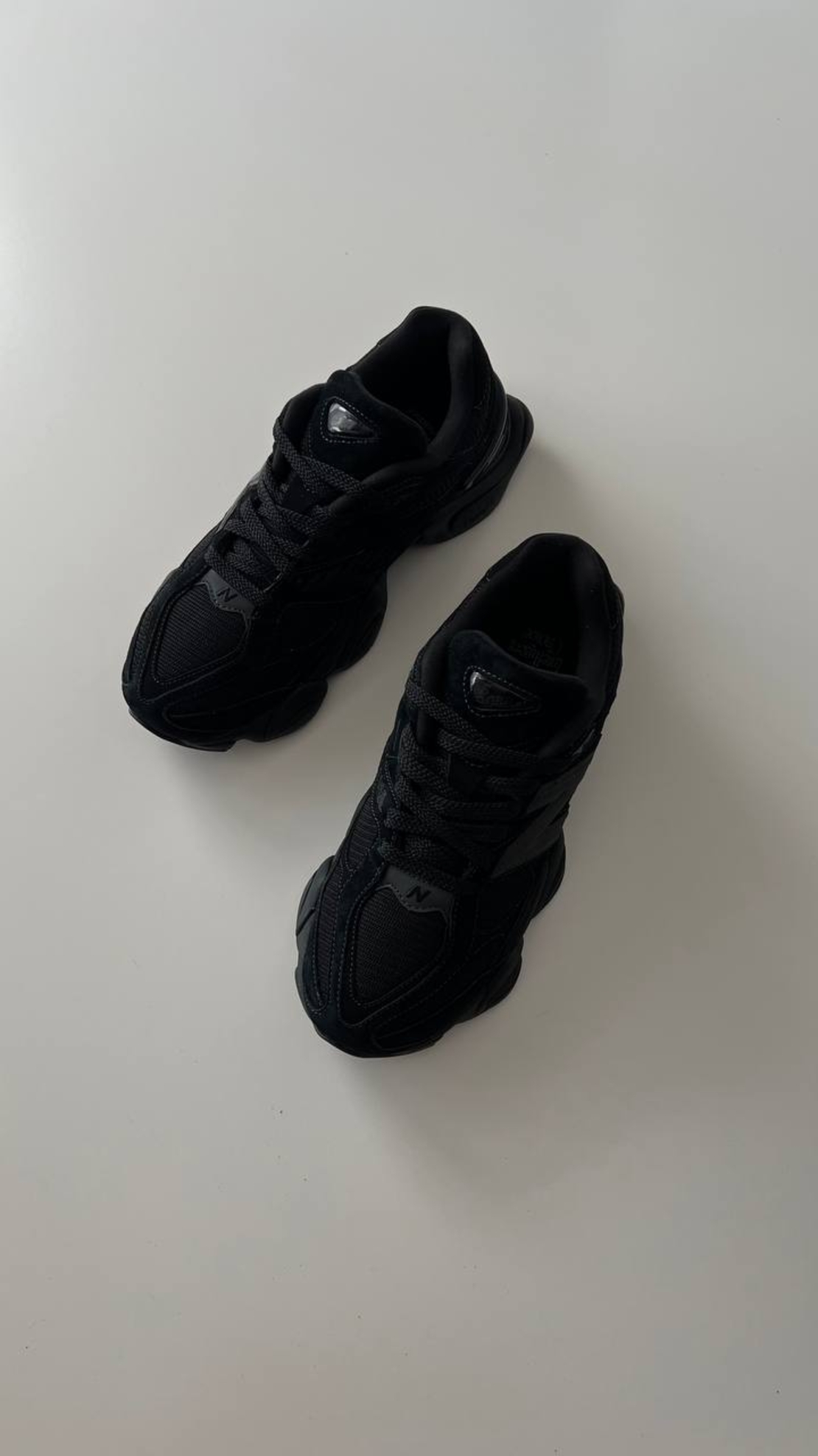 New Balance 9060 “Triple Black Suede”