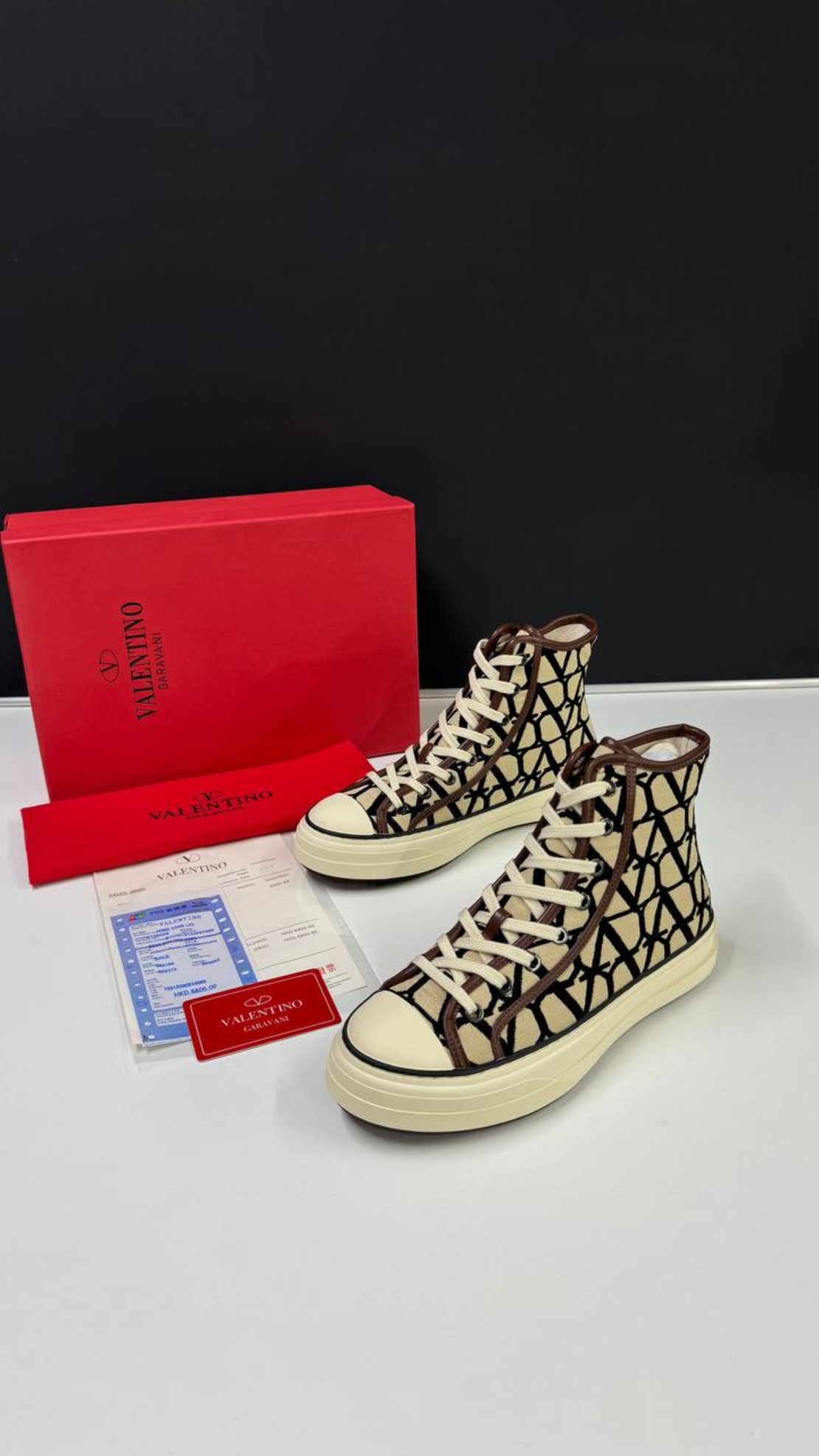 Valentino Garavani Toile Icongraphe Totaloop sneakers High Top